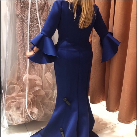 Jovani Dresses & Skirts - Beautiful Jovani Navy Blue Dress